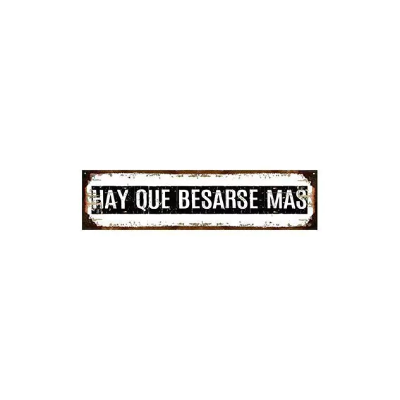 Hay que besarse mas