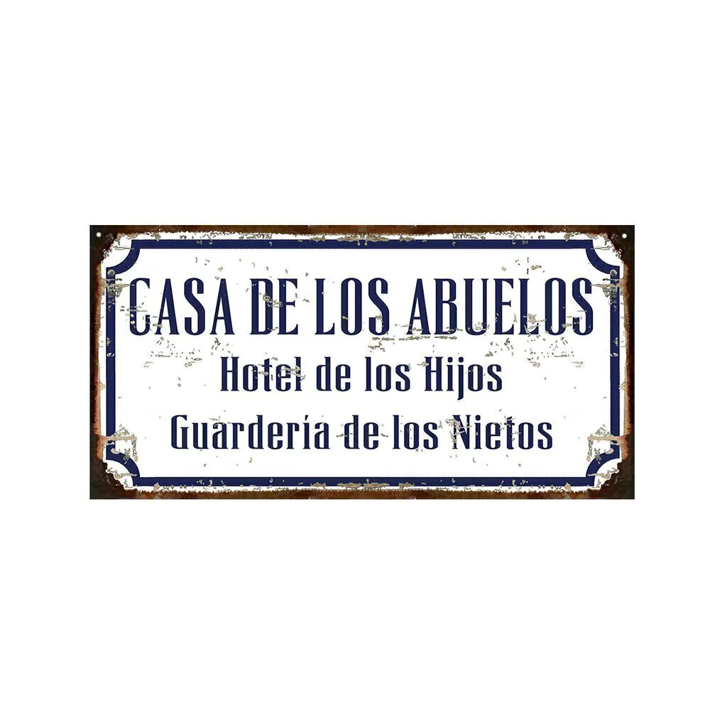 Casa de los abuelos hijos nietos