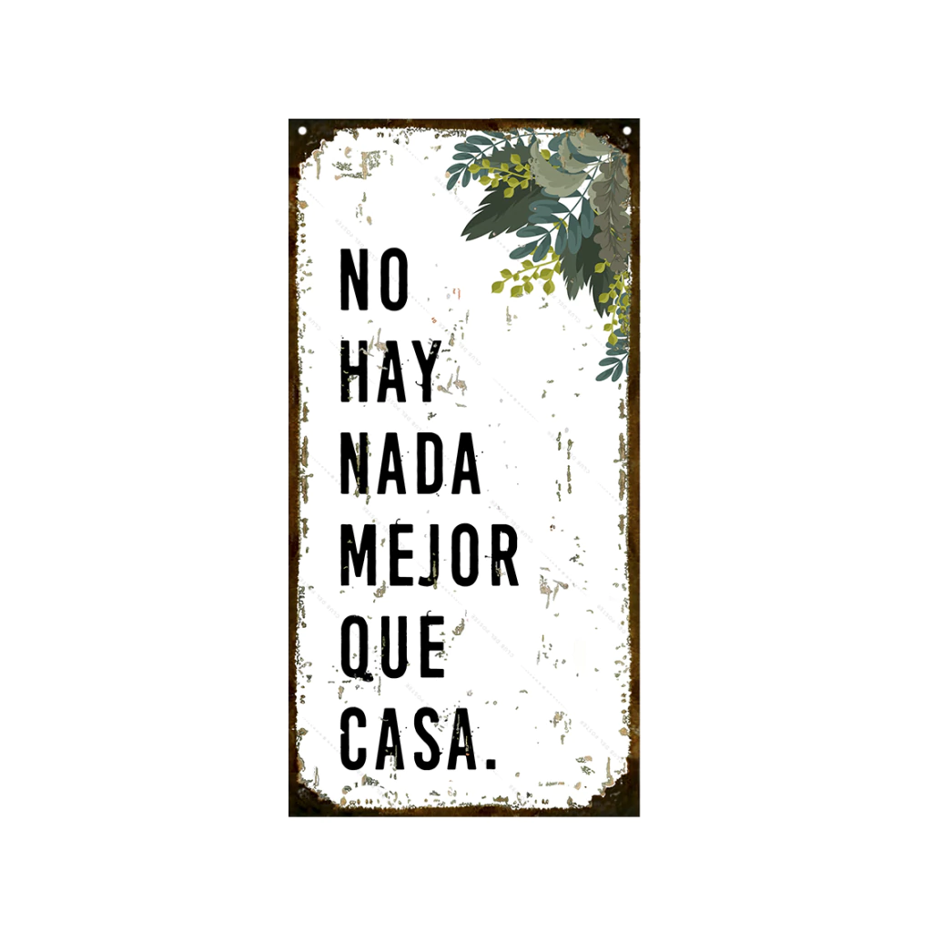 No hay nada mejor que casa