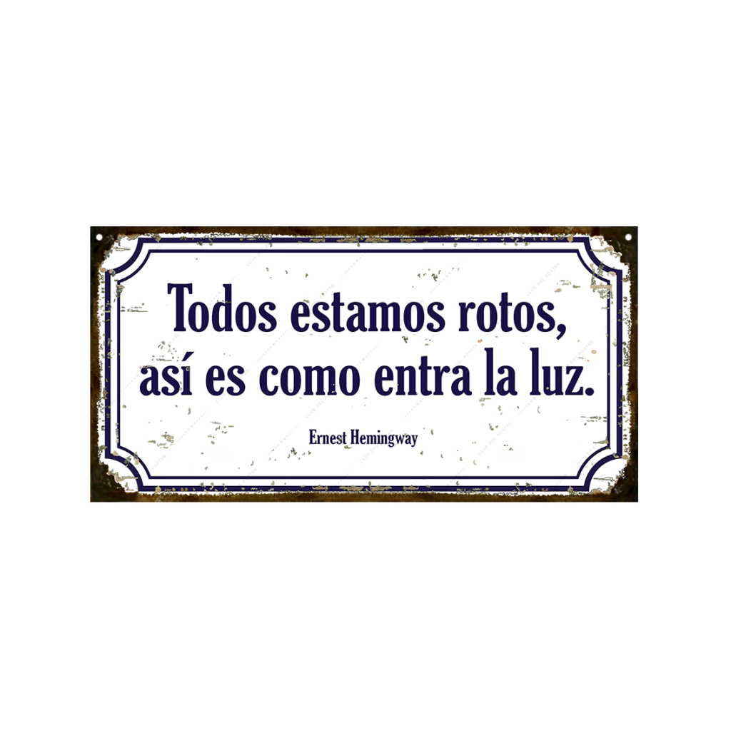 Todos estamos rotos