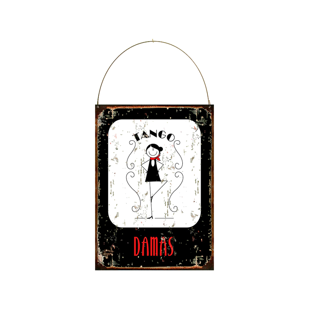 Damas Tango Baño Toilette