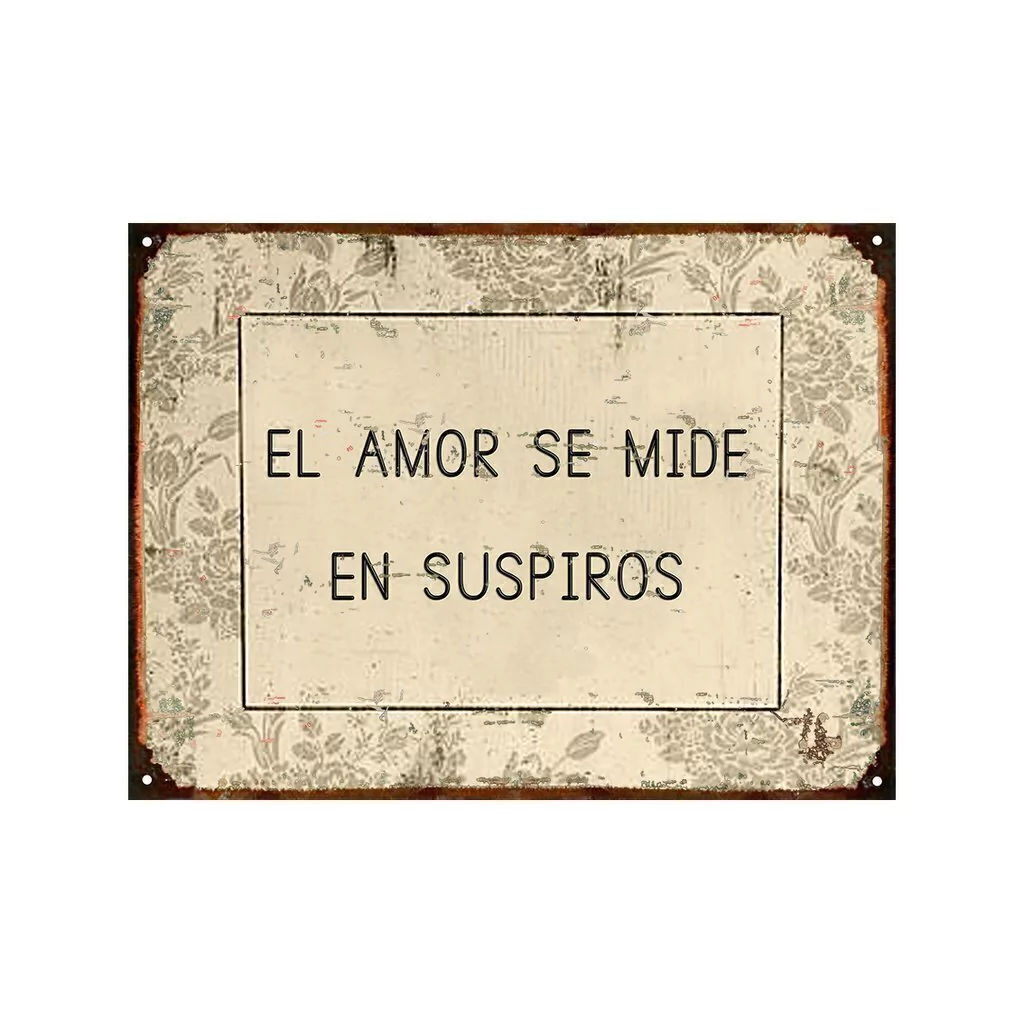 El amor se mide en suspiros