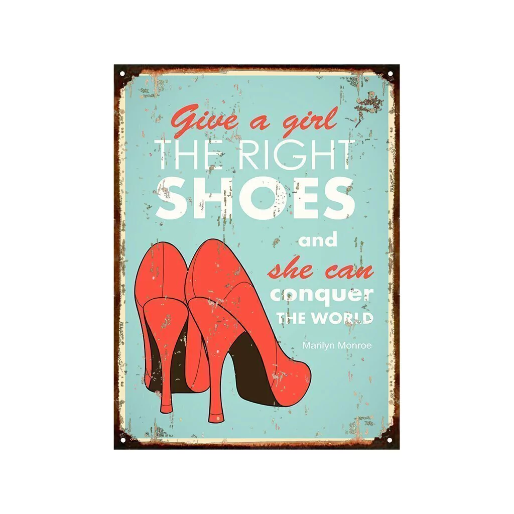 Give a girl the right shoes Marilyn