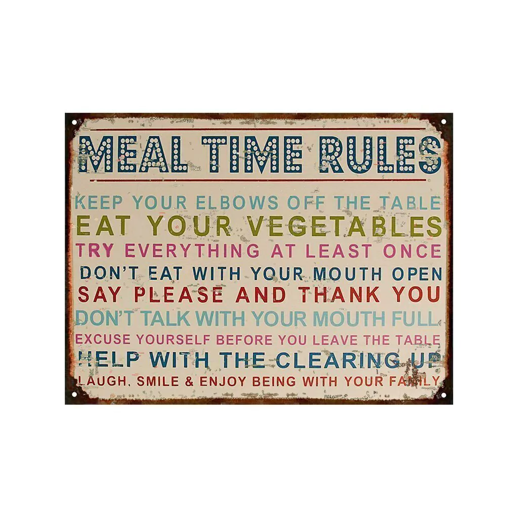 Meal Time Rules