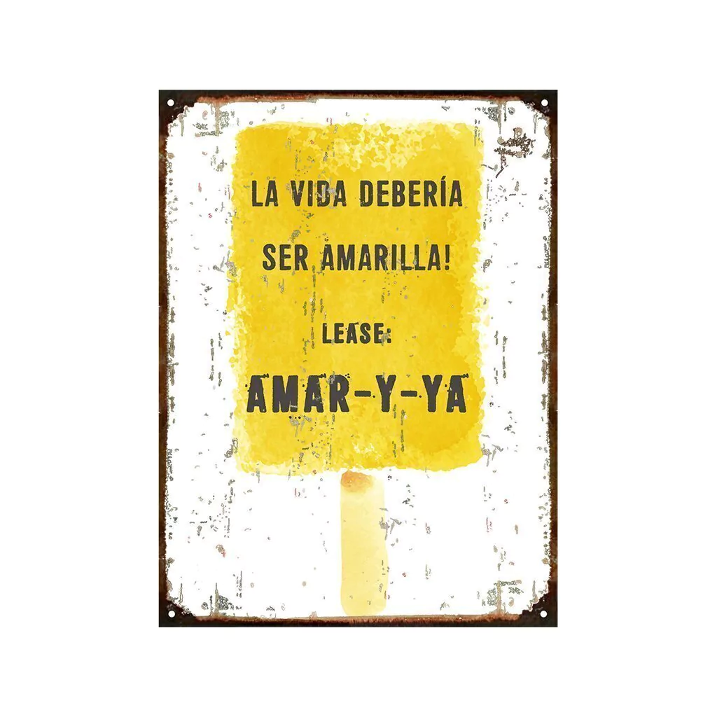 La vida deberia ser amarilla