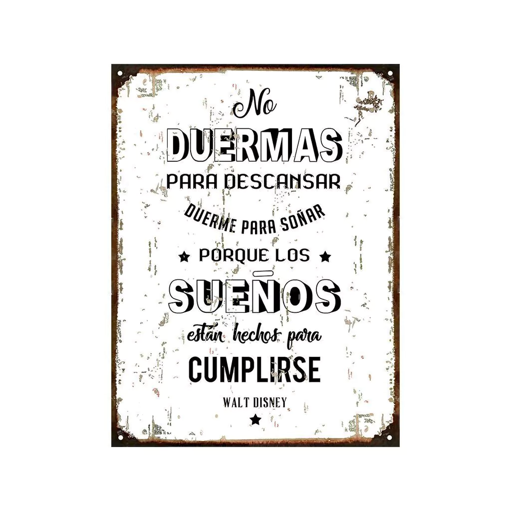 No duermas para descansar