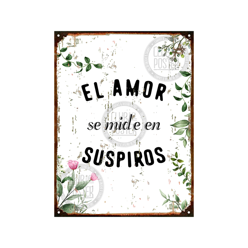 El amor se mide en suspiros