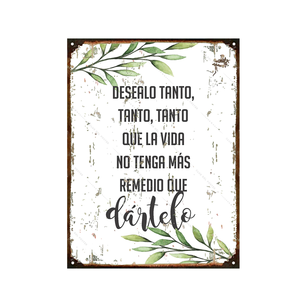 Desealo tanto tan tanto