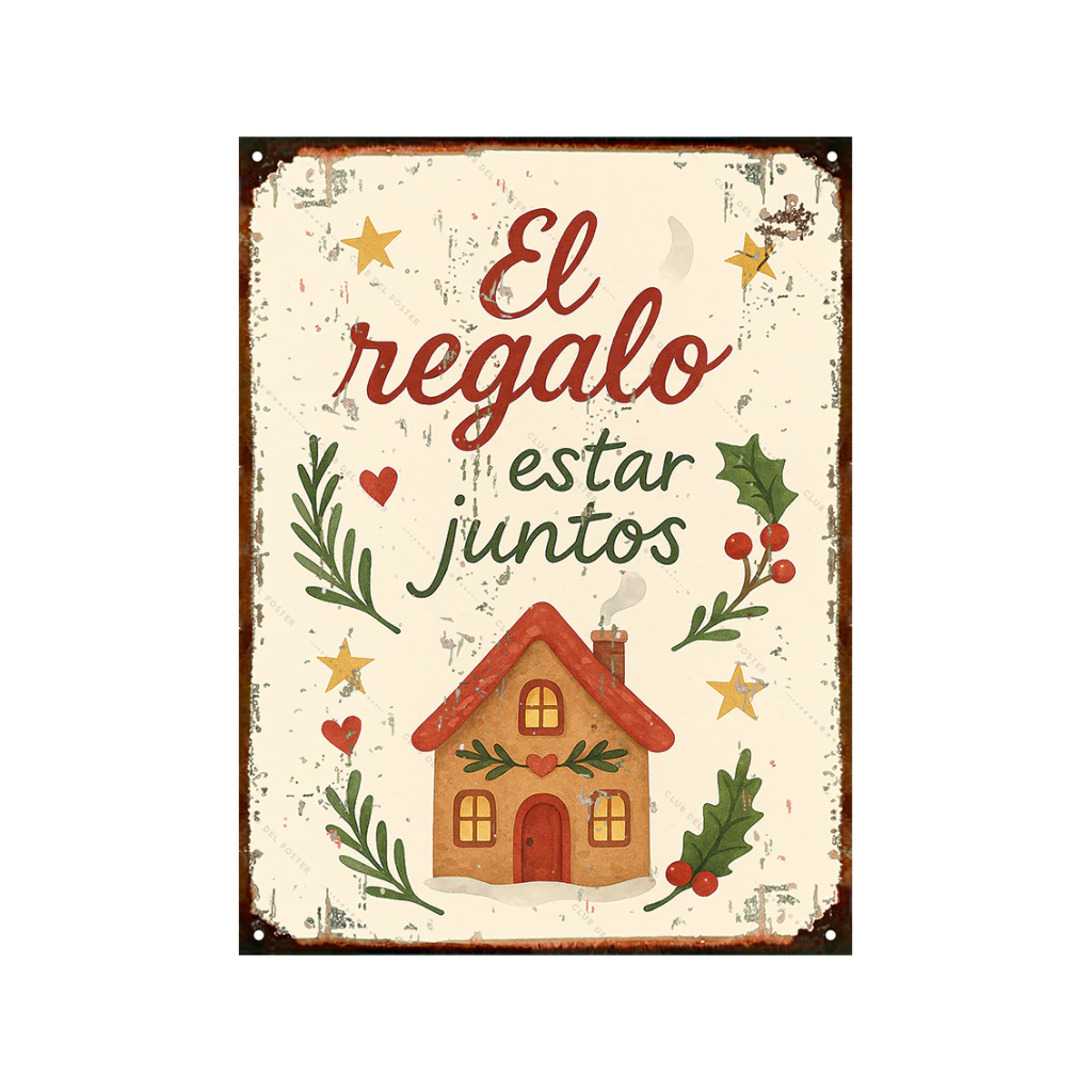 El regalo estar juntos Navidad
