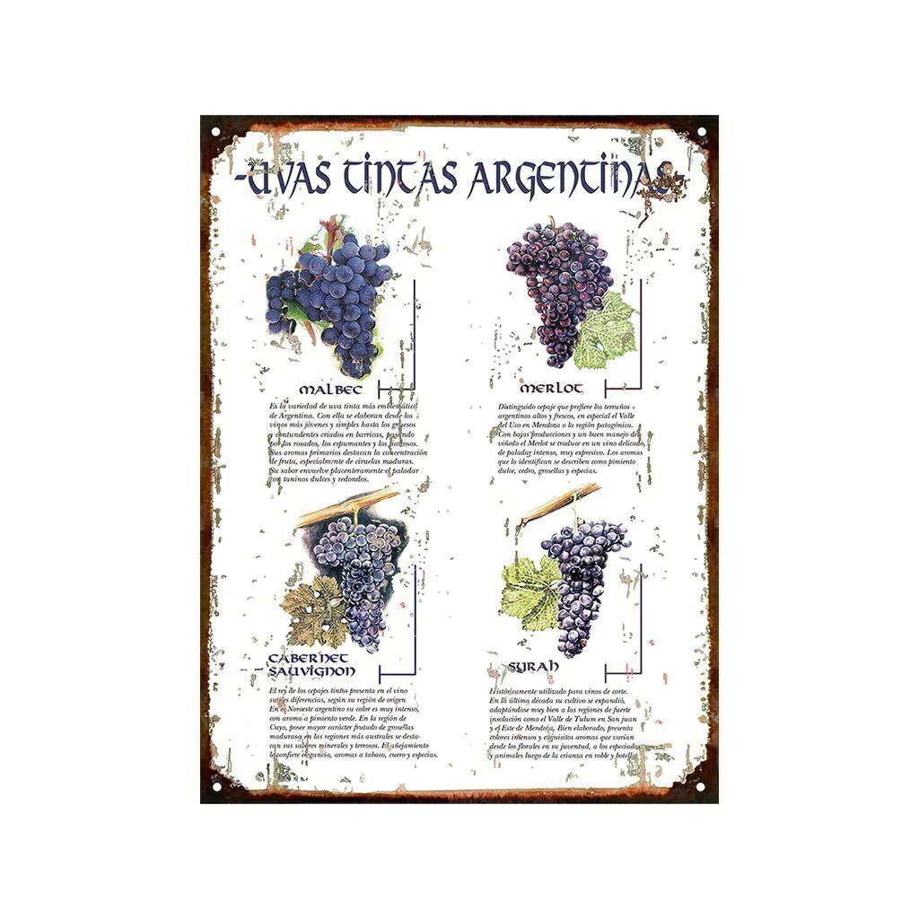Uvas tintas Argentinas