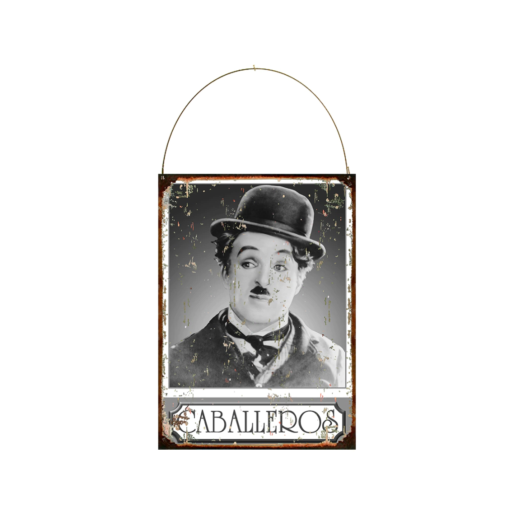 Caballeros Baño Toilette Chaplin