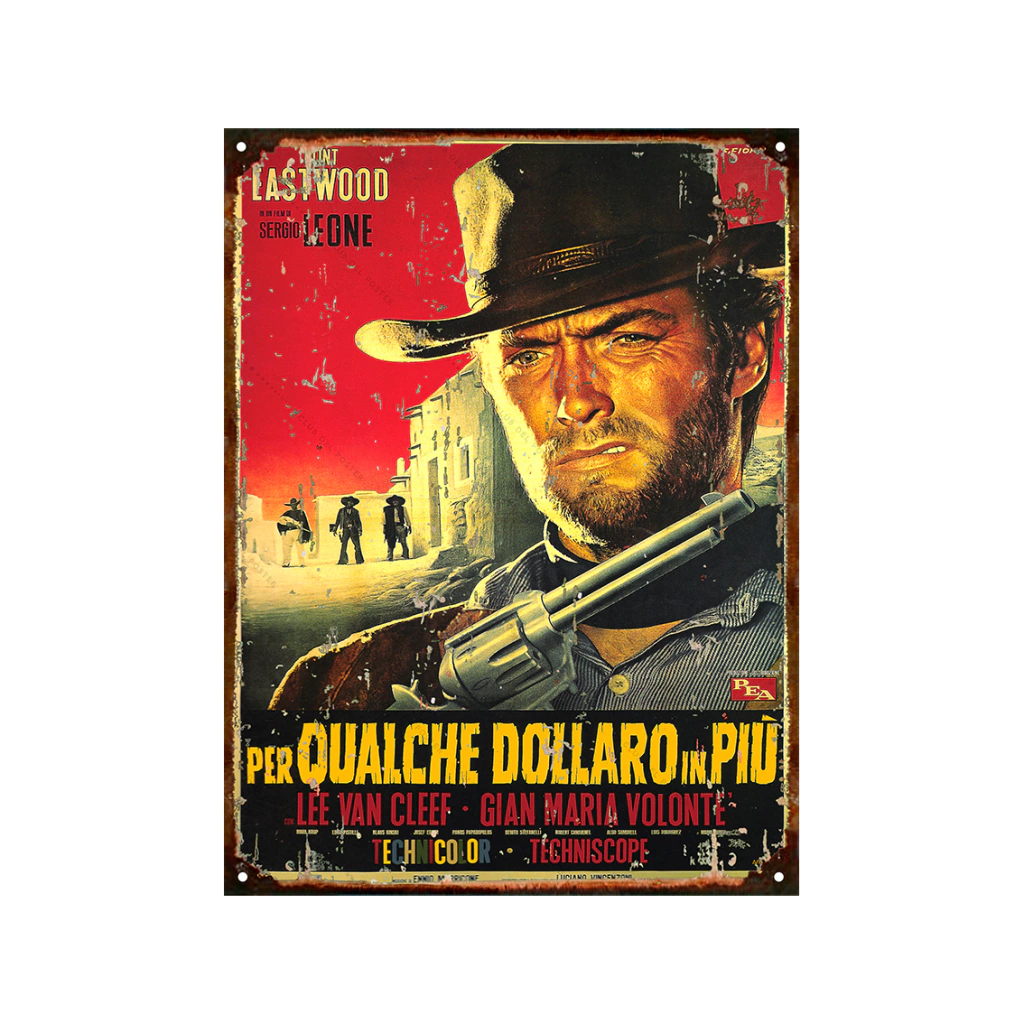 Por unos dolares mas Clint Eastwood