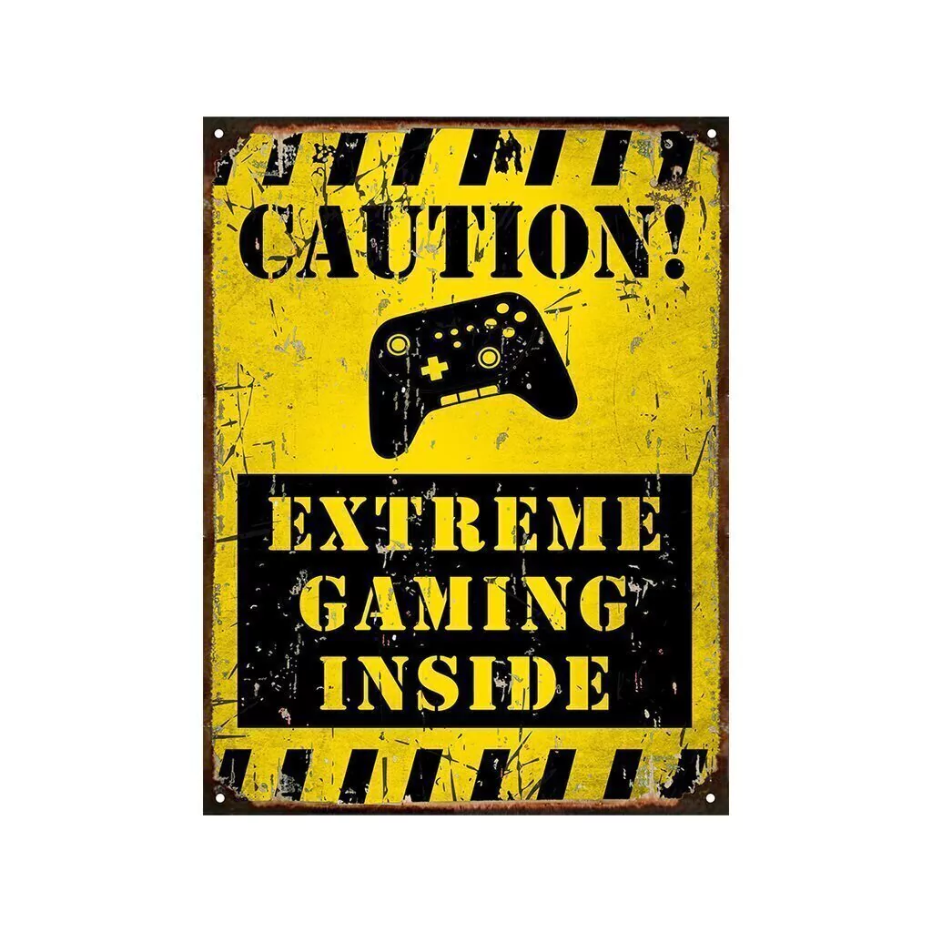 Caution extreme gaming inside