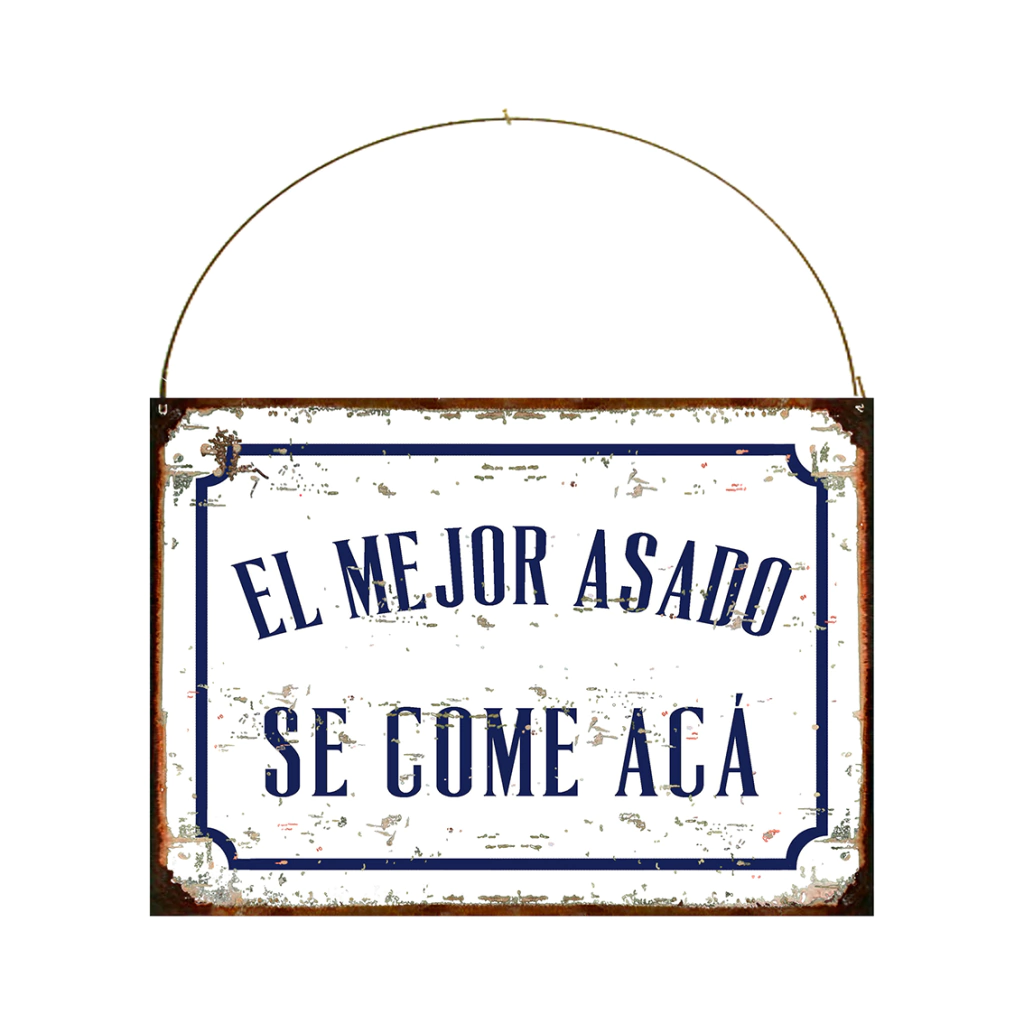 El mejor asado se come acá