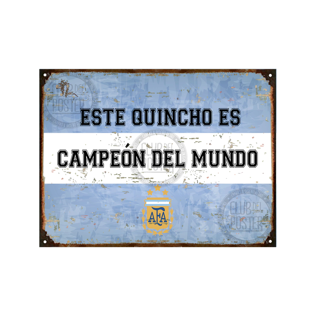 Quincho campeon mundial Qatar 2022