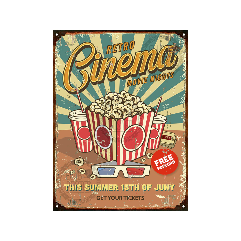 Pop corn cine Pochoclo