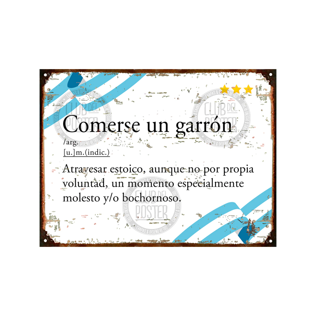 Comerse un garron