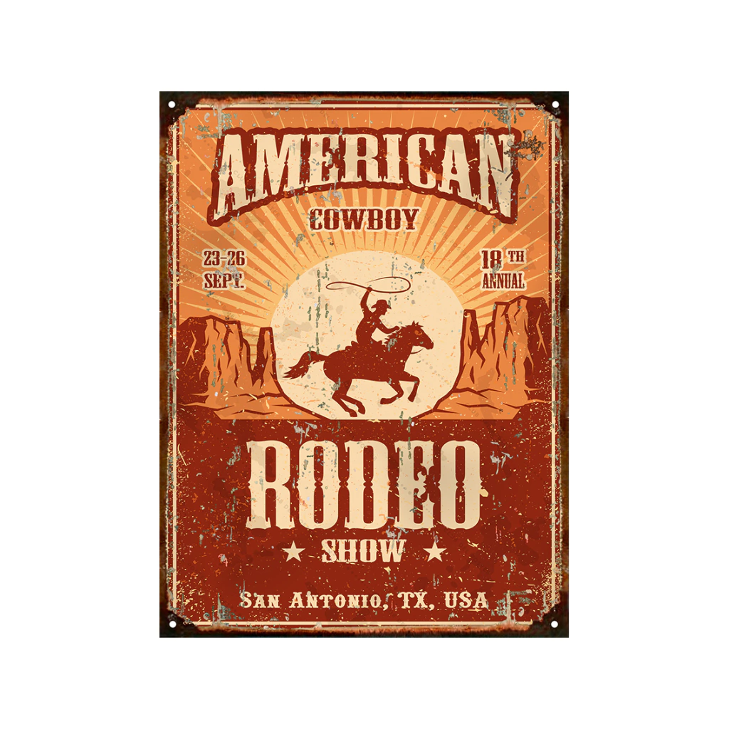 Rodeo Show Cowboy
