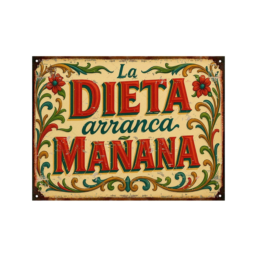 Fileteado La dieta arranca mañana