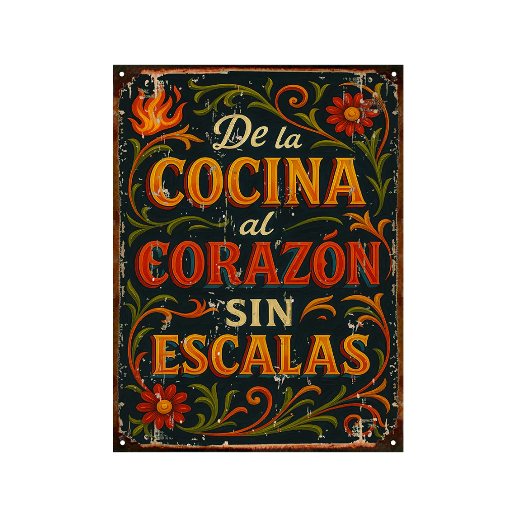Fileteado `De la cocina al corazon