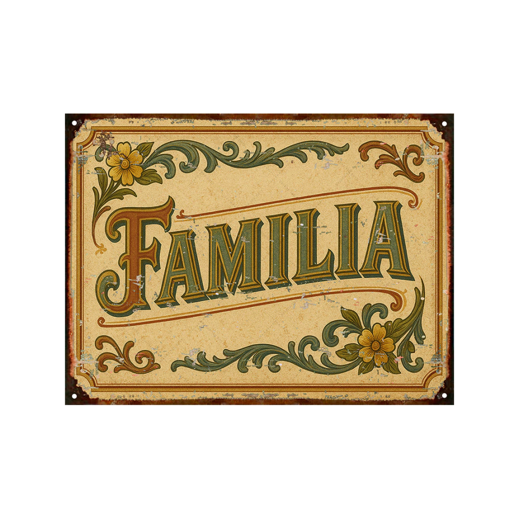 Fileteado Familia
