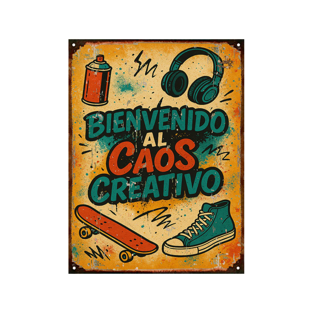 Bienvenido al caos creativo
