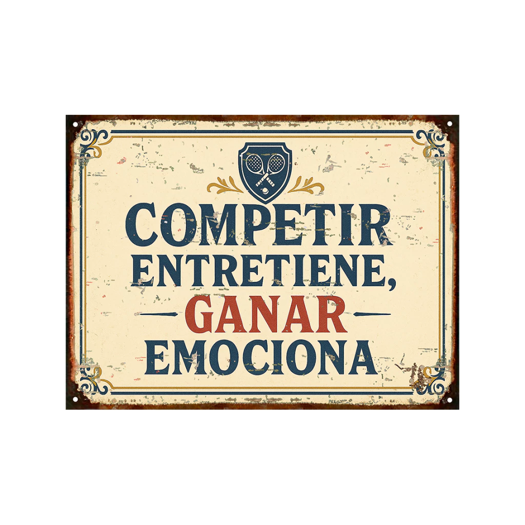 Competir Entretiene Ganar emociona