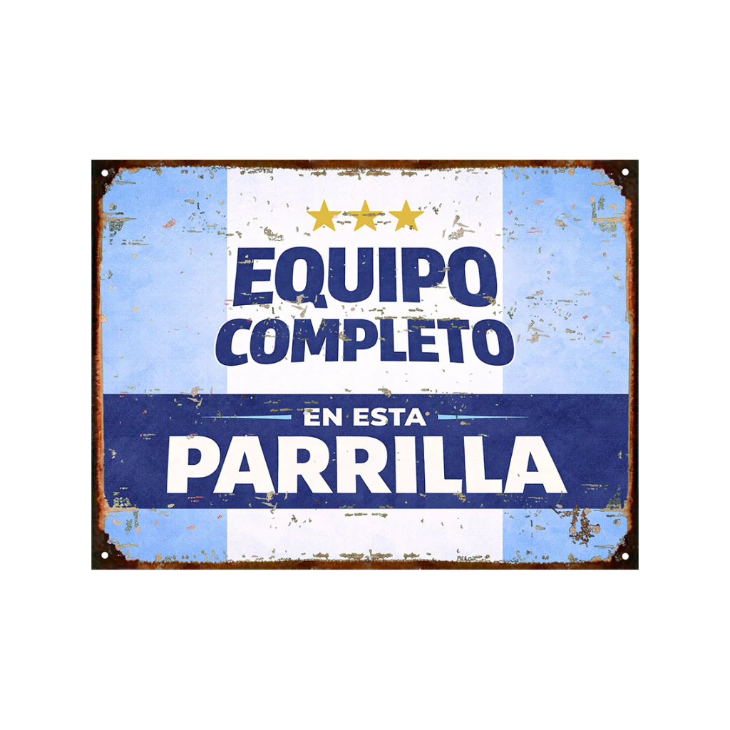 Equipo completo Parrilla Mundial