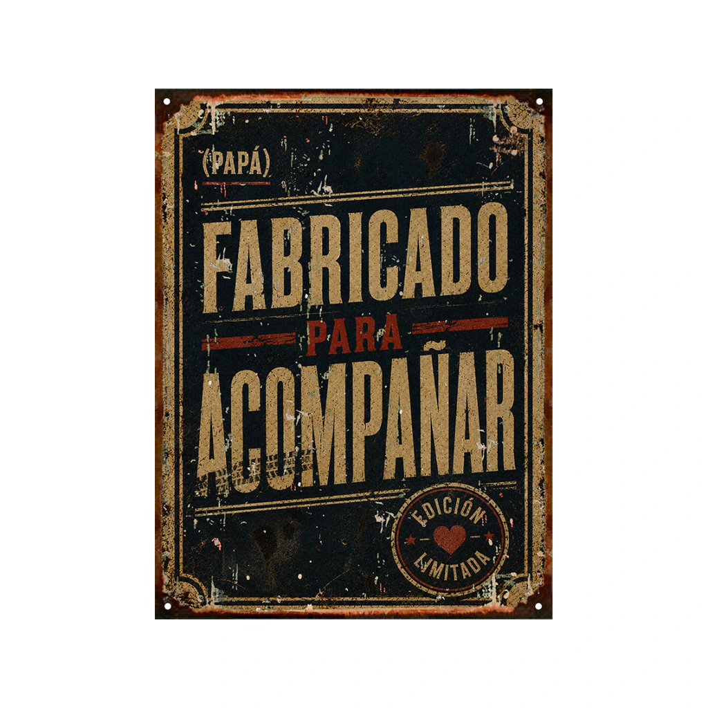 Papá fabricado para acompañar