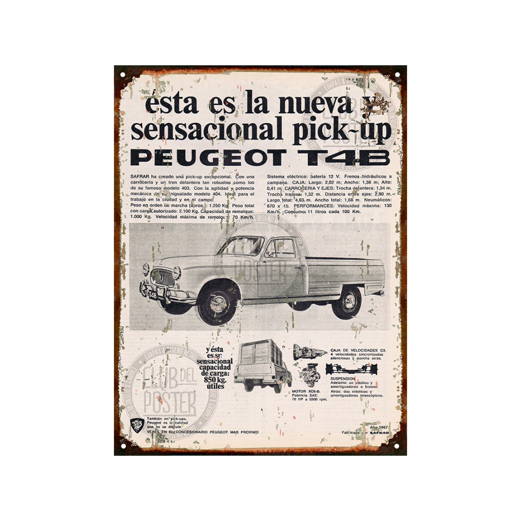 Peugeot T4B Pick Up