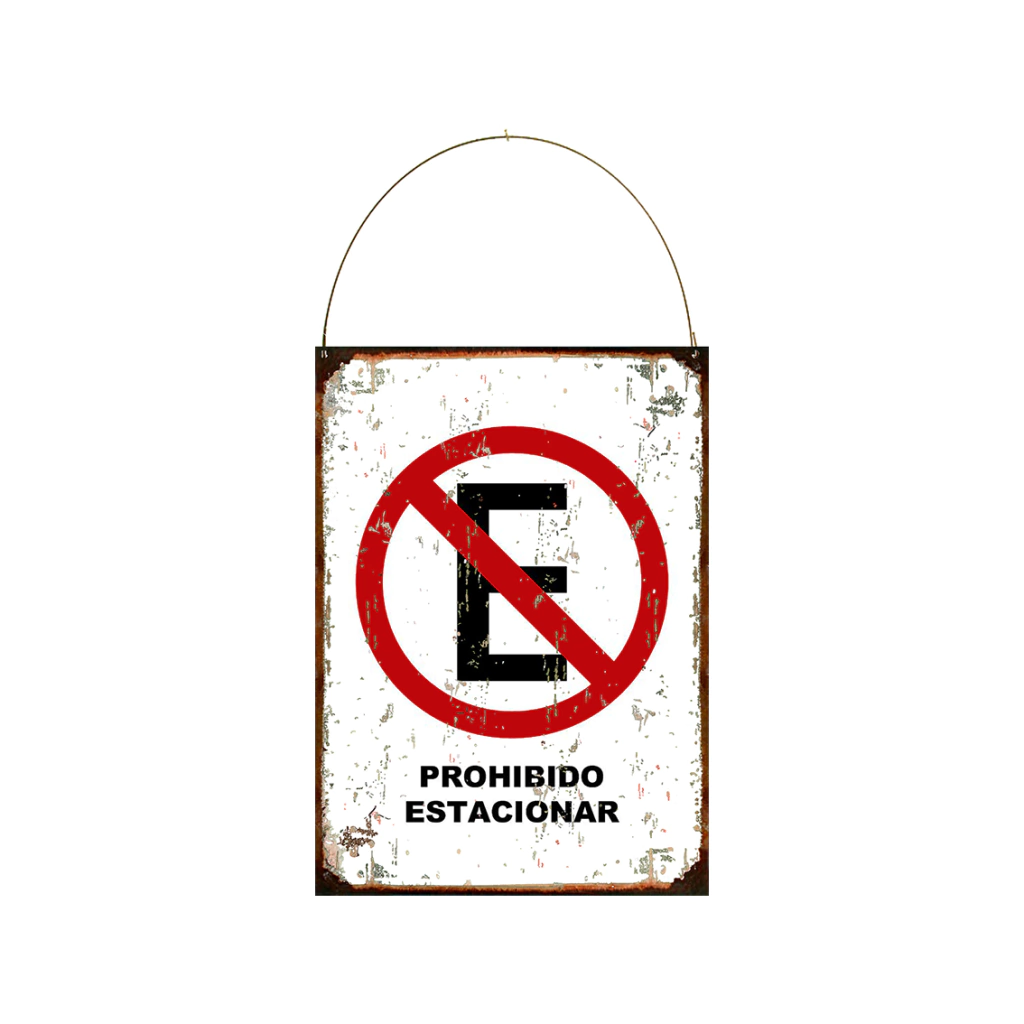 Prohibido estacionar