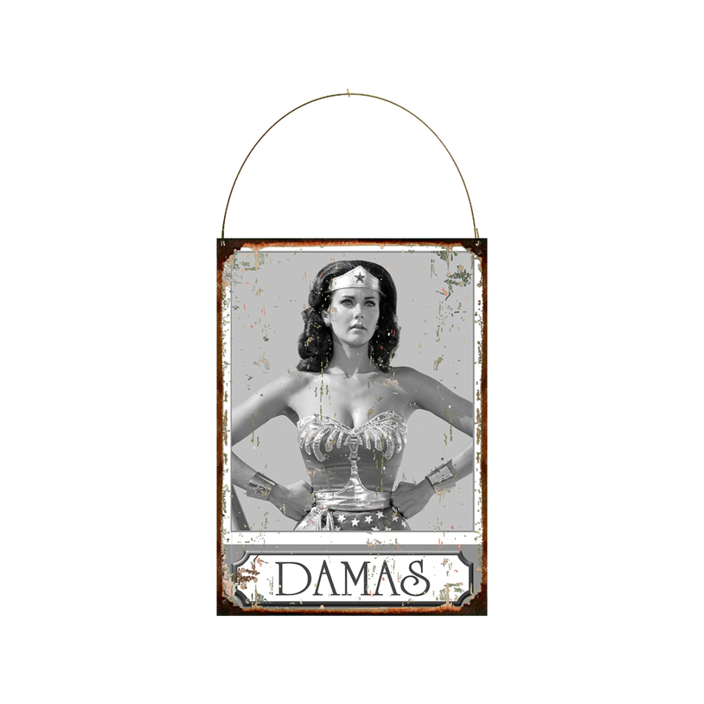 Damas Baño Toilette Mujer Maravilla
