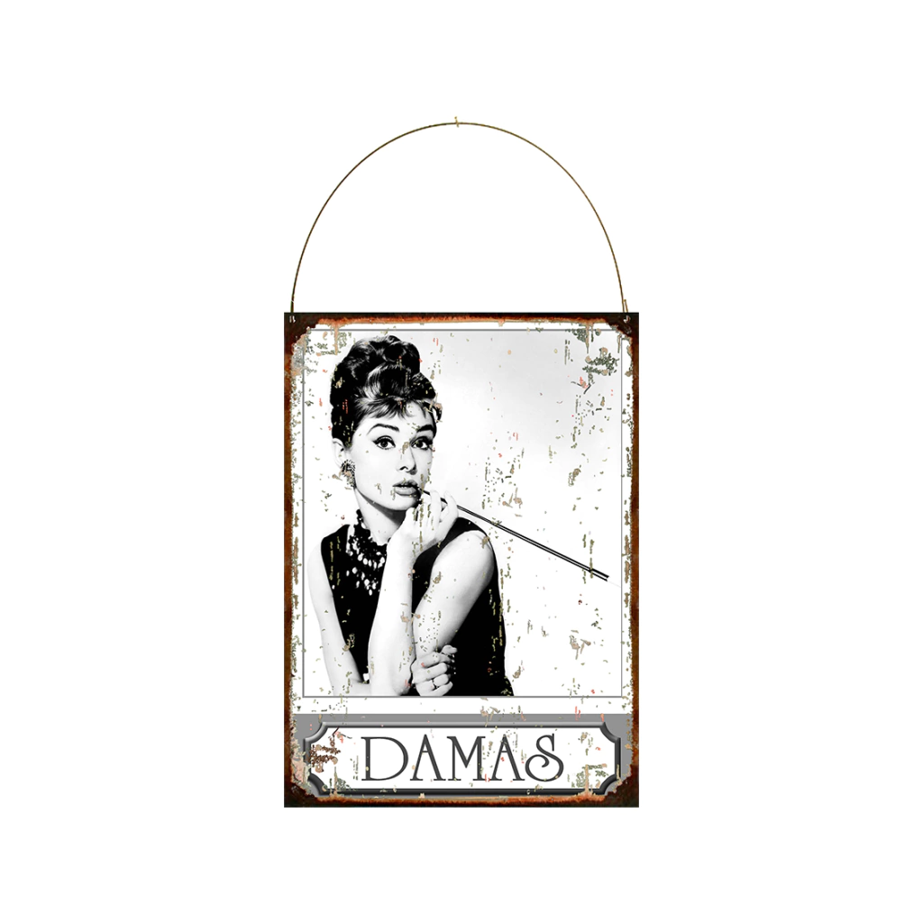 Damas Baño Toilette Audrey Hepburn