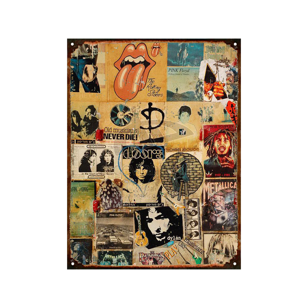 The Doors, Pink Floyd y The Rolling Stones